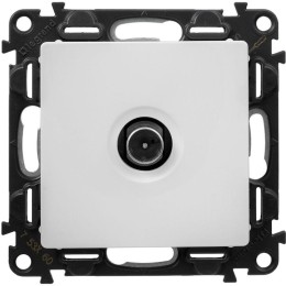 Розетка телевизионная оконечная TV 1-м Valena Life 10дБ 0-862МГц с лицев. панелью механизм бел. Leg