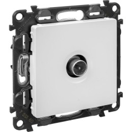 Розетка телевизионная оконечная TV 1-м Valena Life 10дБ 0-862МГц с лицев. панелью механизм бел. Leg