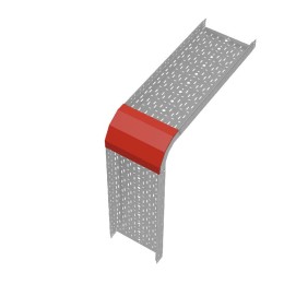 Крышка для угла вертикального внешн. 90град. осн.400 сталь "ПЛЮС" KVLplus90-400 INOX304 КМ PL6553