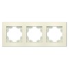 Рамка 3-м Афина универс. сл. кость (ivory) Universal A0045-I