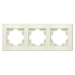 Рамка 3-м Афина универс. сл. кость (ivory) Universal A0045-I
