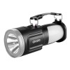 Фонарь аккумуляторный универсальный AccuF8-L1W/L24-bk 1Вт 83лм + боков. панель 24х0.1Вт 132лм аккум.