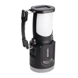 Фонарь аккумуляторный универсальный AccuF8-L1W/L24-bk 1Вт 83лм + боков. панель 24х0.1Вт 132лм аккум.