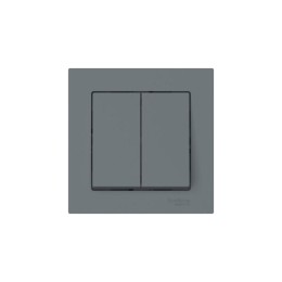 Выключатель 2-кл. AtlasDesign (сх. 5) 10AX быстрозажим. клем. в сборе грифель SE ATN000752S