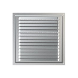Решетка вентиляционная вытяжная стальная с оцинк. покрытием 250х250мм ERA 2525МЦ