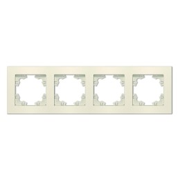 Рамка 4-м Афина универс. сл. кость (ivory) Universal A0046-I