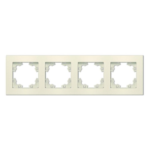 Рамка 4-м Афина универс. сл. кость (ivory) Universal A0046-I