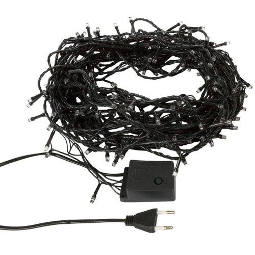 Гирлянда светодиодная универсальная 15м 300LED мультиколор 12Вт IP20 с контроллером 8 режимов Neon-N