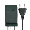 Гирлянда светодиодная универсальная 4.4м 30LED мультиколор 3Вт IP20 с контроллером 8 режимов с насад