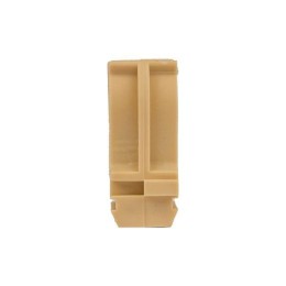 Держатель для труб (клипса) d20мм свет. дерево (уп.10шт) Plast EKF derj-z-20w