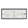 Светильник аварийный BS-UNIVERSAL-10-L5-LED 4000К DD01 Black Белый свет a32043