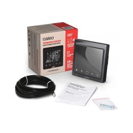 Терморегулятор С936 Wi-Fi black lux встраиваемый цифровой программируемый 3.5кВт CALEO 0К-00000740