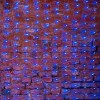 Гирлянда светодиодная "Сеть" 2х1.5м 288LED син. 24Вт 230В IP65 свечение с динамикой провод ПВХ прозр