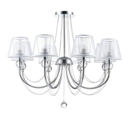 Люстра Beverly 40Вт E14х8 IP20 Freya FR5661-PL-08-CH