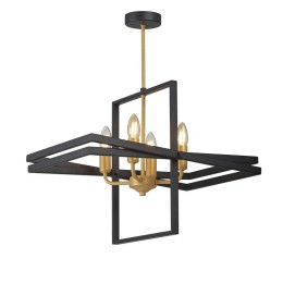 Люстра 4xE14 макс. 40Вт Vitaluce V3004-1/4PL