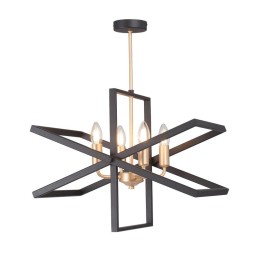 Люстра 4xE14 макс. 40Вт Vitaluce V3004-1/4PL