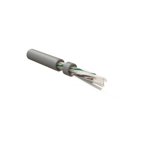 Кабель витая пара неэкранир. U/UTP кат.6A (10GBE) 4 пары 23 AWG ОЖ solid LSZH UUTP4-C6A-S23-IN-LSZH-