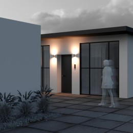 Светильник Shim 10Вт 3000К IP65 бра настен. Maytoni O303WL-L10W3K