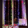 Гирлянда светодиодная "Светодиодный Дождь" 2.5х2м 300LED мультиколор 16Вт 230В IP20 свечение с динам