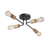 Люстра 4xE27 макс. 40Вт Vitaluce V3005-1/4PL