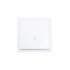 Кнопка звонка СП ZIMA IP20 безвинт. зажим бел. LEZARD 704-0288-103QC