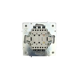 Кнопка звонка СП ZIMA IP20 безвинт. зажим бел. LEZARD 704-0288-103QC
