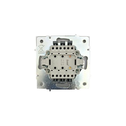 Кнопка звонка СП ZIMA IP20 безвинт. зажим бел. LEZARD 704-0288-103QC