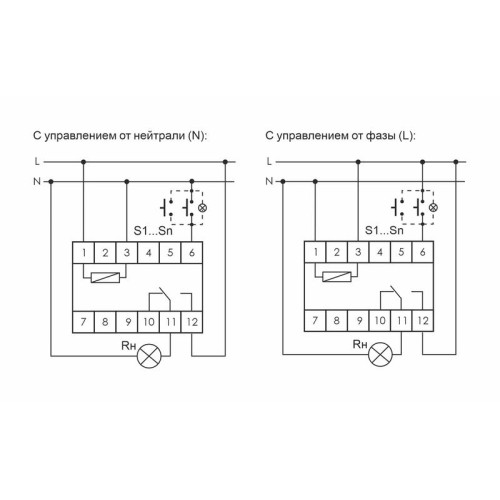 Реле импульсное BIS-413 (с встроенным таймером; монтаж на DIN-рейке 230В 16А 1P IP20) F&F EA01.005.0