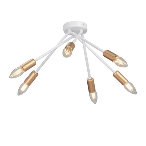 Люстра 6хЕ14 макс. 40Вт Vitaluce V3021-0/6PL