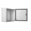 Шкаф электротехнический EMW-500.500.210-1-IP66 10U 500х210мм передн. двер. метал. 100 Elbox 1362317