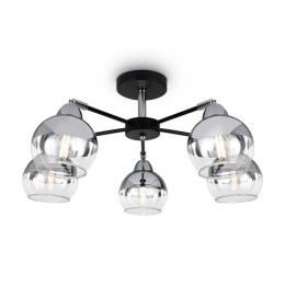 Светильник Jasper 60Вт E27х5 IP20 подвесной Freya FR5225PL-05B