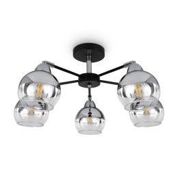 Светильник Jasper 60Вт E27х5 IP20 подвесной Freya FR5225PL-05B