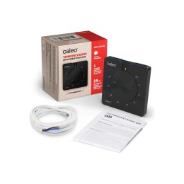 Терморегулятор C430 black встраиваемый аналоговый 3.5кВт CALEO 0К-00000791