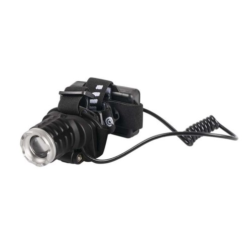 Фонарь налобный H7-L3WZ zoom 10Вт 300лм IP443 режима: 100проц./30проц./мигающ. 3хAAA (не в компл.) р