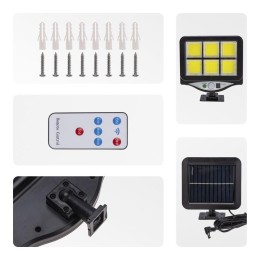 Светильник Стрэнд 6500К прожекторный встроен. аккумулятор солн. панель коллекция Лондон Rexant 602-2