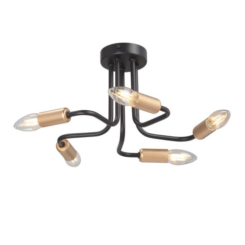 Люстра 5хЕ14 макс. 40Вт Vitaluce V3023-1/5PL