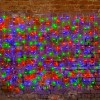 Гирлянда светодиодная "Светодиодный Дождь" 2х1.5м 300LED мультиколор RGB 30Вт 230В IP65 провод прозр