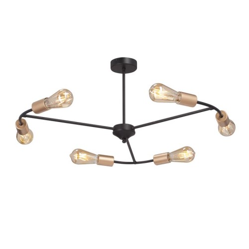 Люстра 6xE27 макс. 40Вт Vitaluce V3025-1/6PL
