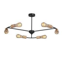 Люстра 6xE27 макс. 40Вт Vitaluce V3025-1/6PL