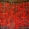 Гирлянда светодиодная "Светодиодный Дождь" 2х1.5м 360LED красн. 23Вт 230В IP67 постоян. свечение про