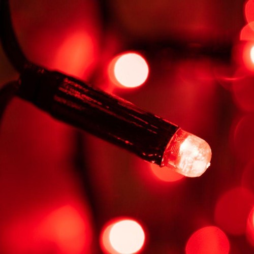 Гирлянда светодиодная "Светодиодный Дождь" 2х1.5м 360LED красн. 23Вт 230В IP67 постоян. свечение про