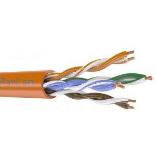 Кабель витая пара ParLan U/UTP кат.5E 4х2х0.52 ZH нг(А)-FRHF (LAN) для структурир. систем связи (м)