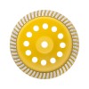 Чашка алмазная шлифовальная Turbo 230х22.2мм KRANZ KR-90-0257