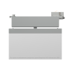 Указатель световой BS-CANOE-73-S2 LED Gray Белый свет a20998