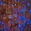 Гирлянда светодиодная "Светодиодный Дождь" 2х1.5м 360LED син. 23Вт 230В IP65 постоян. свечение прово