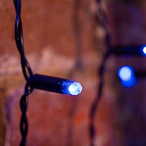 Гирлянда светодиодная "Светодиодный Дождь" 2х1.5м 360LED син. 23Вт 230В IP65 постоян. свечение прово