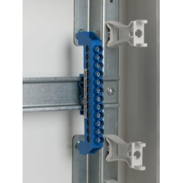 Шина нулевая в комб. DIN-изол. "Стойка" ШНИ-8х12-12-КС-С IEK YNN10-812-12DP-K07