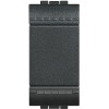 Выключатель 1-кл. 1мод. СП LivingLight 16А IP20 авт. клеммы антрацит Leg BTC L4001A