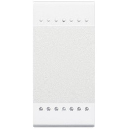 Переключатель 1-кл. 1мод. СП LivingLight 16А IP20 авт. клеммы бел. Leg BTC N4003A