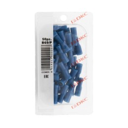 Наконечник цилинд. "розетка" 1.5-2.5кв.мм отв. d5 син. (уп.50шт) DKC 2B69P